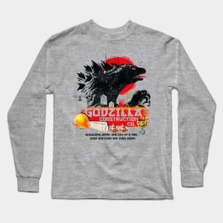 Godzilla Construction Company Long Sleeve T-Shirt